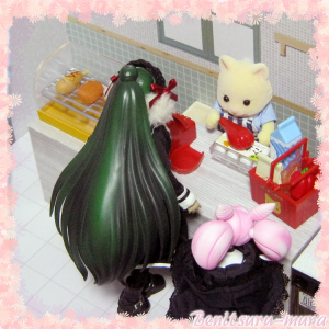 にゃんこマートでお会計